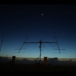 KH0/W2AZ antenna beam to moon