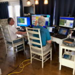 N2EME Paul and N3NXH Chuck