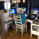 N2EME Paul and N3NXH Chuck